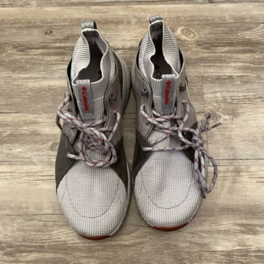 Women's Columbia SH/FT Outdry Mid Shoes Gray Waterproof Size 8 Outdoor Hiking